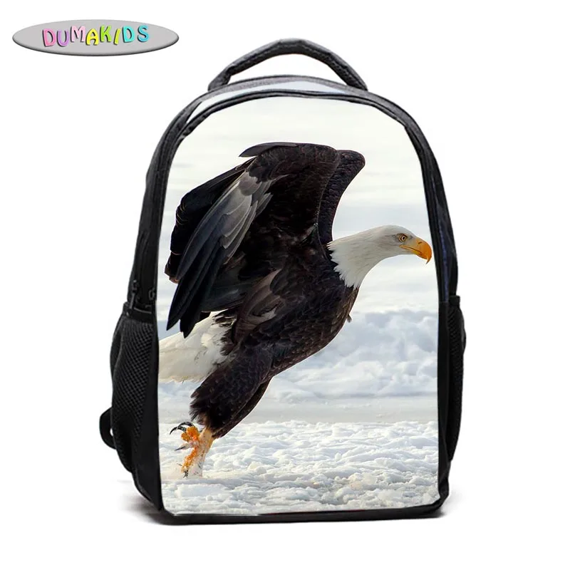 Школьные ранцы для мальчиков маленькие желтые рюкзаки с изображением утки и Рино