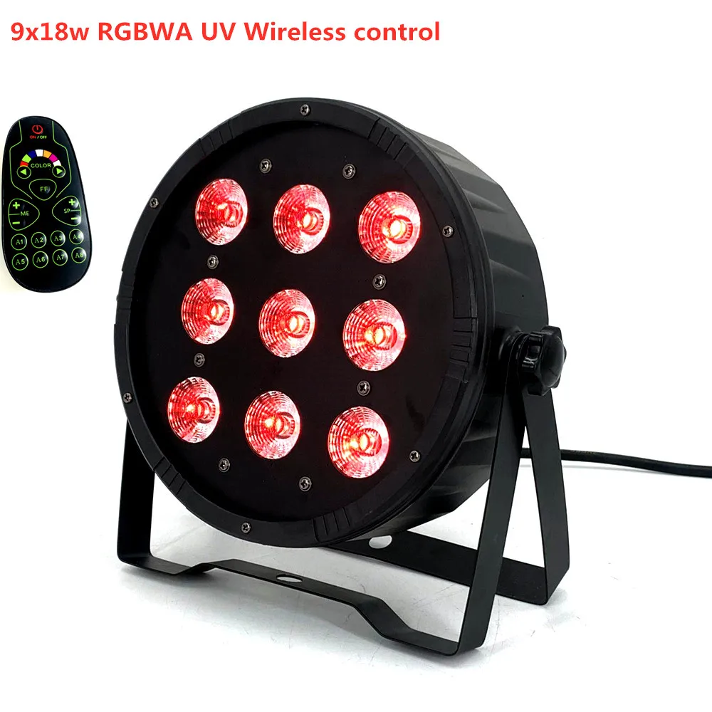 Беспроводной пульт дистанционного управления светодиодный dj светильник плоский