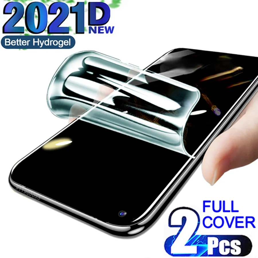 

Гидрогелевая пленка для экрана Realme 8 7 6 5 Pro, Защитная пленка для экрана Realme GT NEO 6i 6s C21 C11 C3 XT X2, 2 шт.