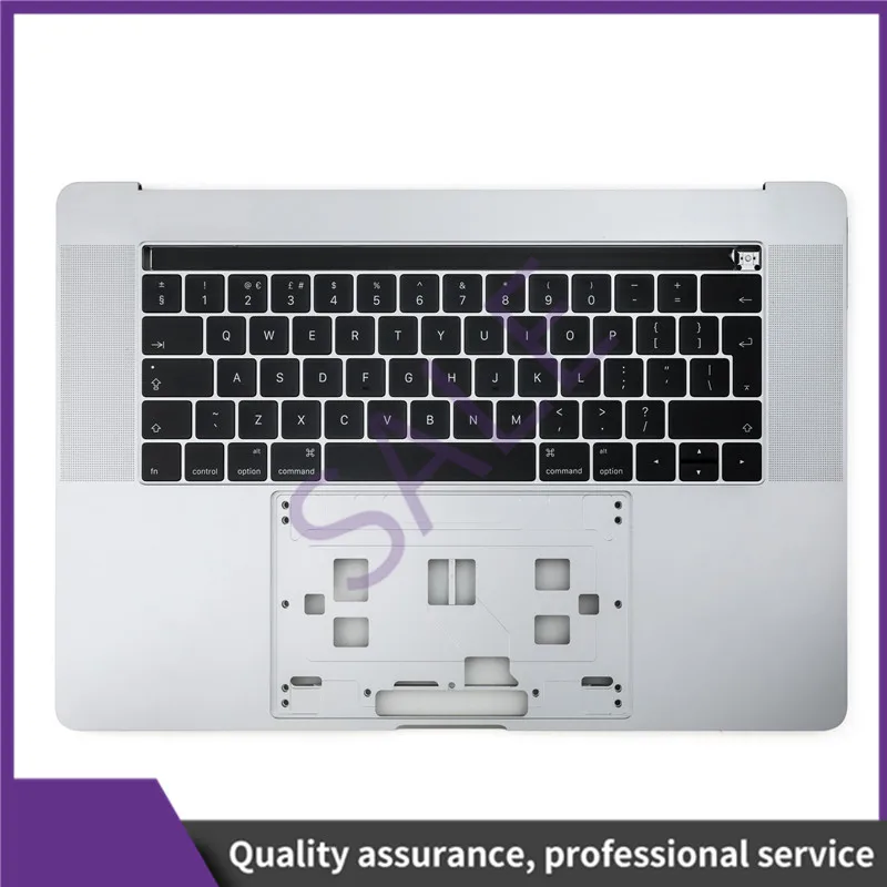 Клавиатура США Великобритания испанская Германия с topcase год для Macbook Pro 15 ''retina A1707 клавиатура топ чехол серый/серебристый