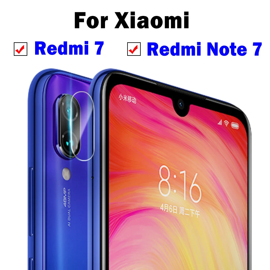Защитное стекло для экрана и камеры Xiaomi Redmi 7 Note | Мобильные телефоны аксессуары