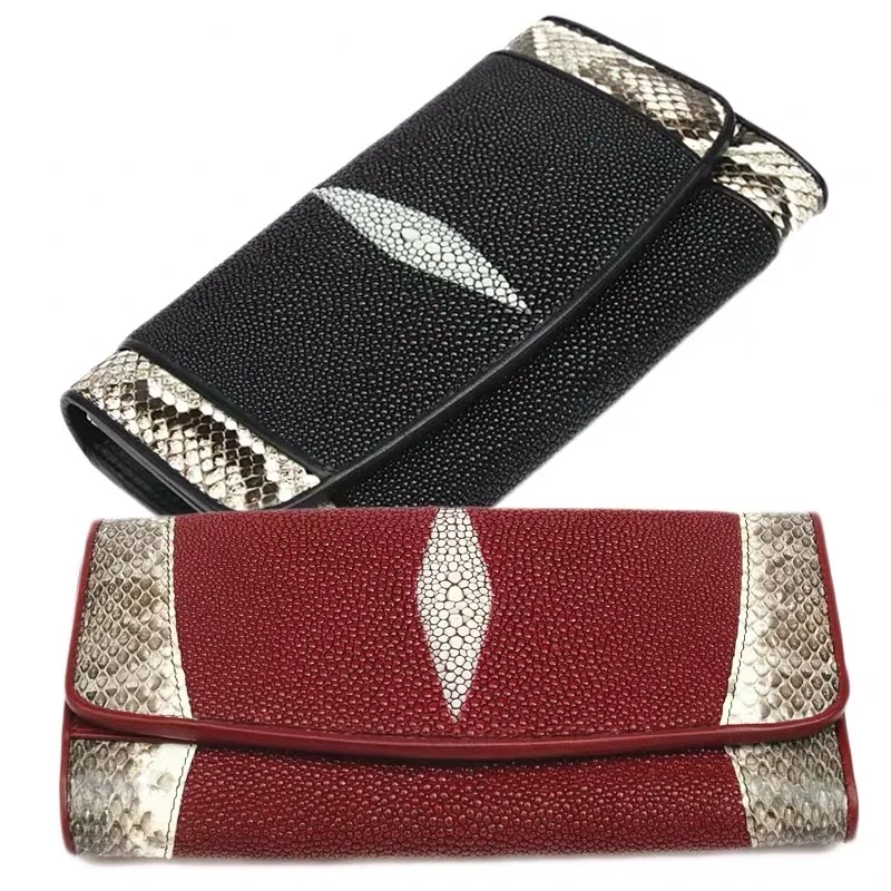 Женский Длинный кошелек из натуральной кожи с отделением для карт | Багаж и сумки