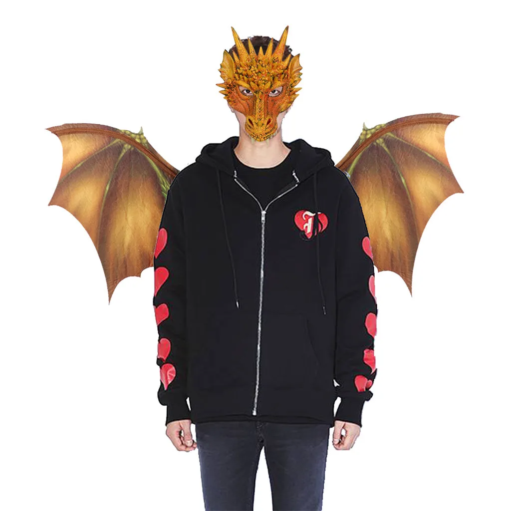 Костюм дракона на Хэллоуин для мальчиков костюм маскарадный набор маска