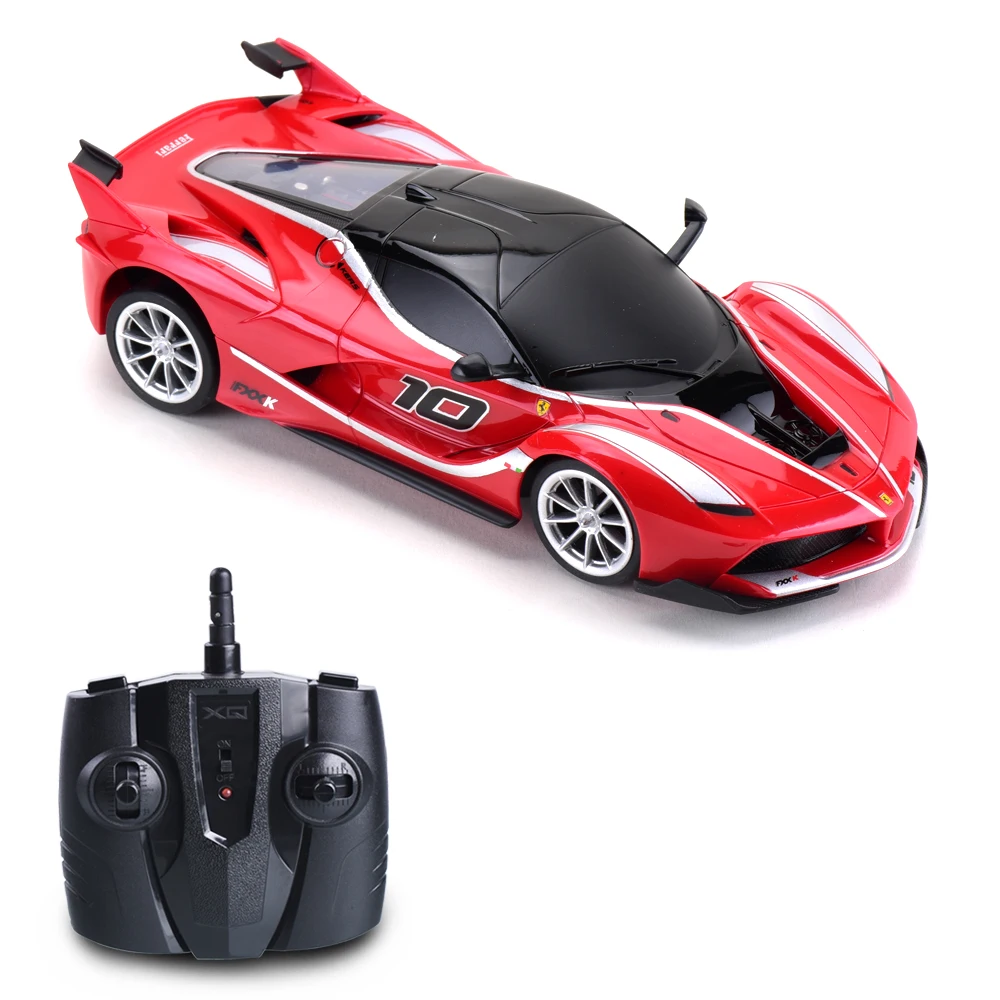 Радиоуправляемый автомобиль XQ 1/32 2 4G для Ferrari FXXK RC спортивные гоночные автомобили