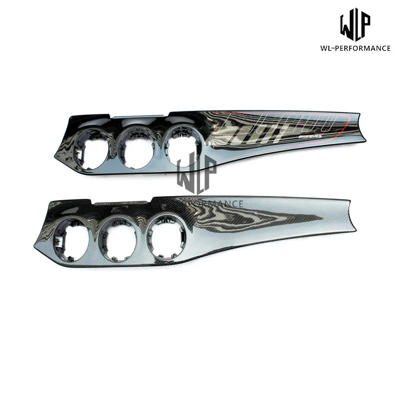 Аксессуары для интерьера W117 из углеродного волокна обшивка центральной консоли