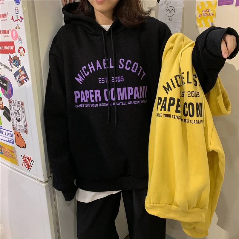 

XZ654 2021 Spring and Autumn Korean version 2020 new loose plus velvet padded jacket jacket hooded Sweatshirts