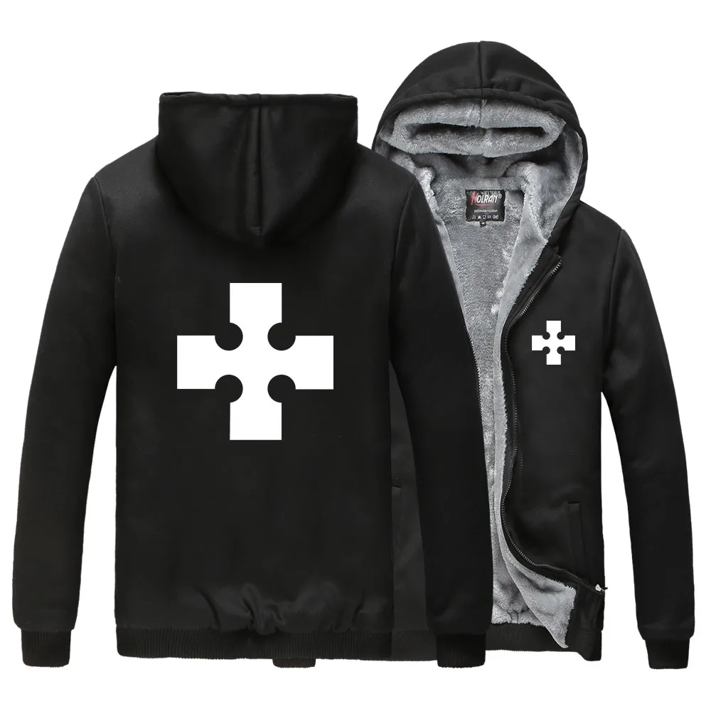 

Толстовки Унисекс Fire Force, толстое теплое зимнее пальто, Свитшот Shinra Kusakabe, повседневный кардиган на молнии, верхняя одежда