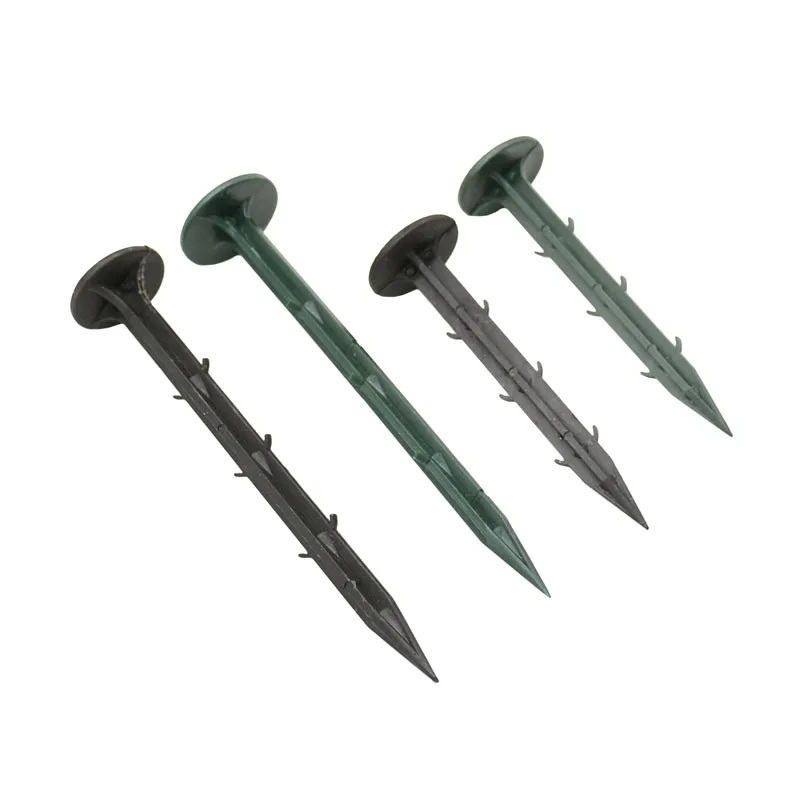 пластиковые гвозди для крепления. 5мм (60 шт/уп). дюбель тарельчатый 10х90. 6,5мм)(60шт/уп). гвозди садовые пластиковые.