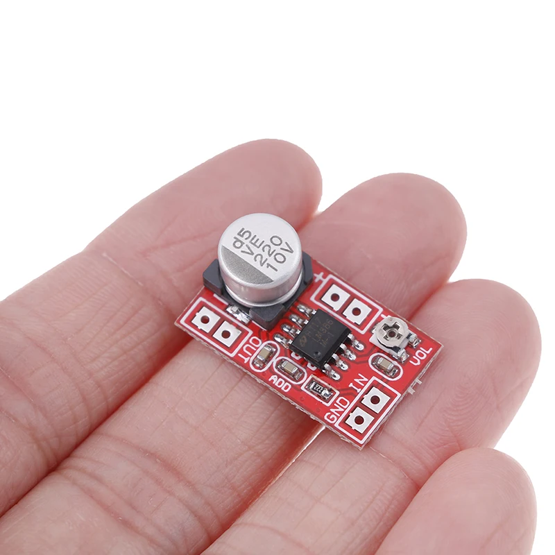 1 шт. Ad828 стерео Динамический предусилитель микрофонный плата модуль Dc 3 8 в-15 в