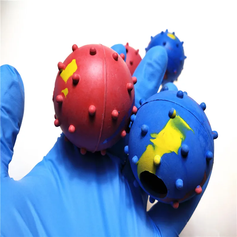 5 шт. резиновый мяч с колокольчиком диаметр 50 мм 60 80 мм|ball dog|ball dog toyball ball |