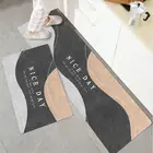 Модные напольные коврики, противоскользящий кухонный коврик, напольный современный коврик для ванной, Впитывающий Коврик для гостиной, спальни, молитвенный коврик