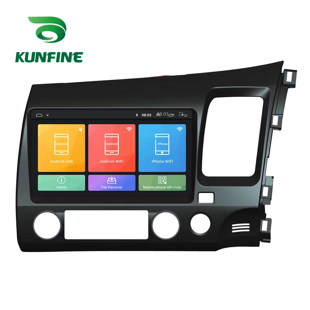 Восьмиядерный автомобильный DVD GPS навигатор Android 10 0 стерео проигрыватель для Honda