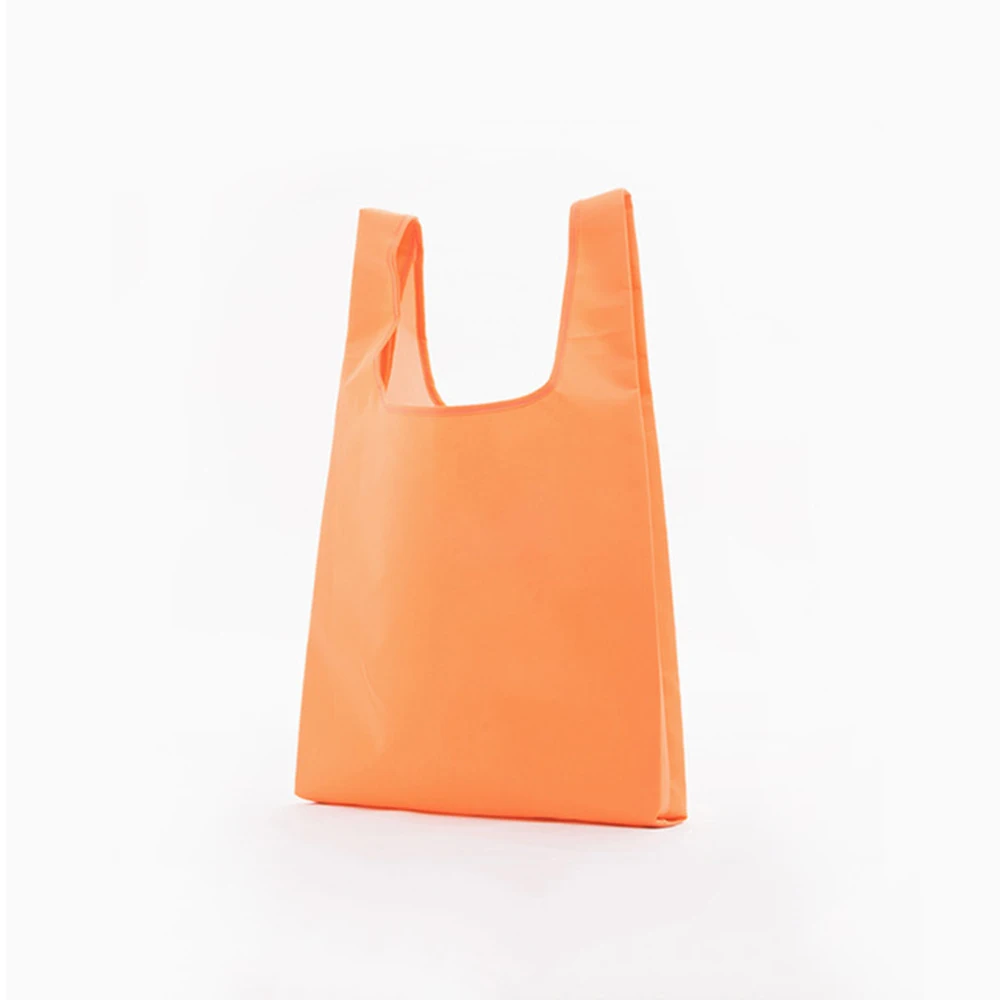 Карманная квадратная сумка для покупок экологически чистая Складная