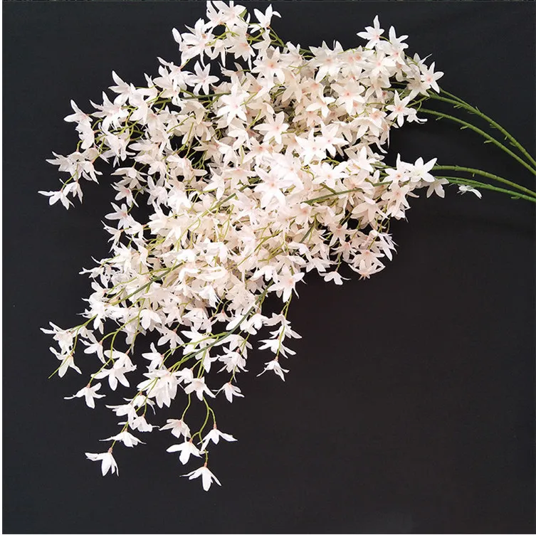 1 шт. модный Орхидея искусственные цветы цветок на вечерние домашнее