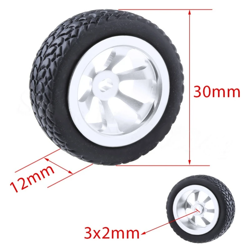 4 шт. радиоуправляемая игрушка детали для модернизации алюминиевых шин и колес