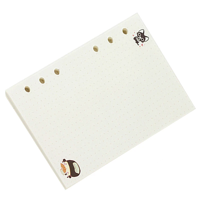 2 шт милый цветной дневник заправка спиральная блокнот сменный сердечник