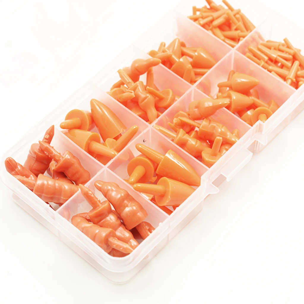 160x пластиковые безопасные носики для куклы снеговика игрушки