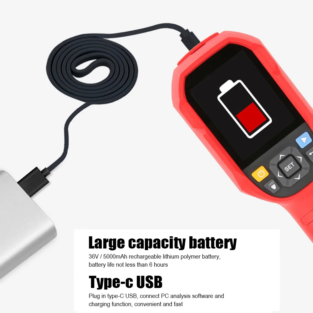 UNI T UTi260B инфракрасный Термальность Imager 15 ℃ ~ 550 Температура в режиме реального