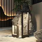 Уличное освещение, Современные садовые фонари для газона, алюминиевые водонепроницаемые IP54, виллы, ландшафтные огни, освещение для двора, ландшафта, газона