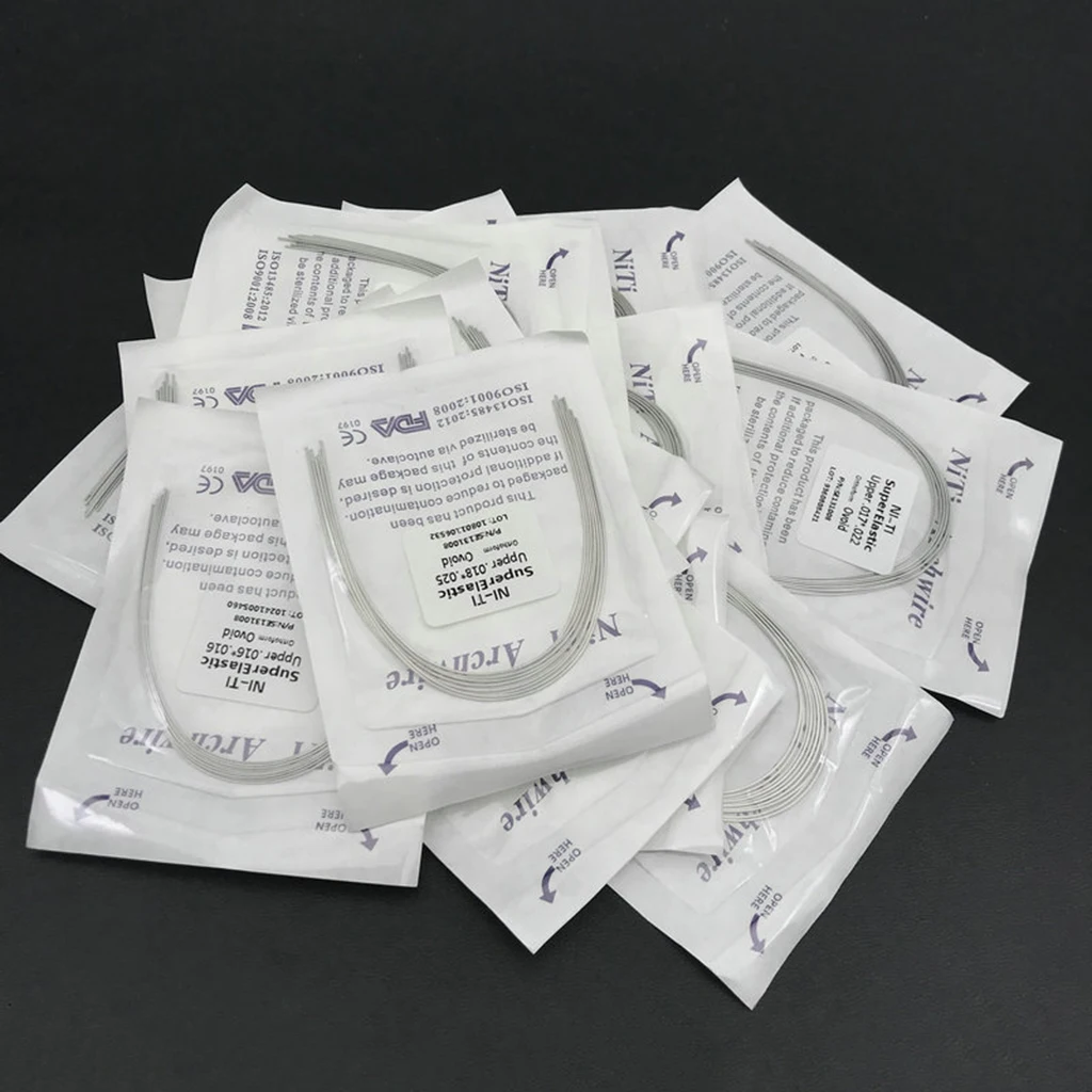 

012 014 016 018 020 Upper Lower Super Elastic Niti Arch Wire Supplies