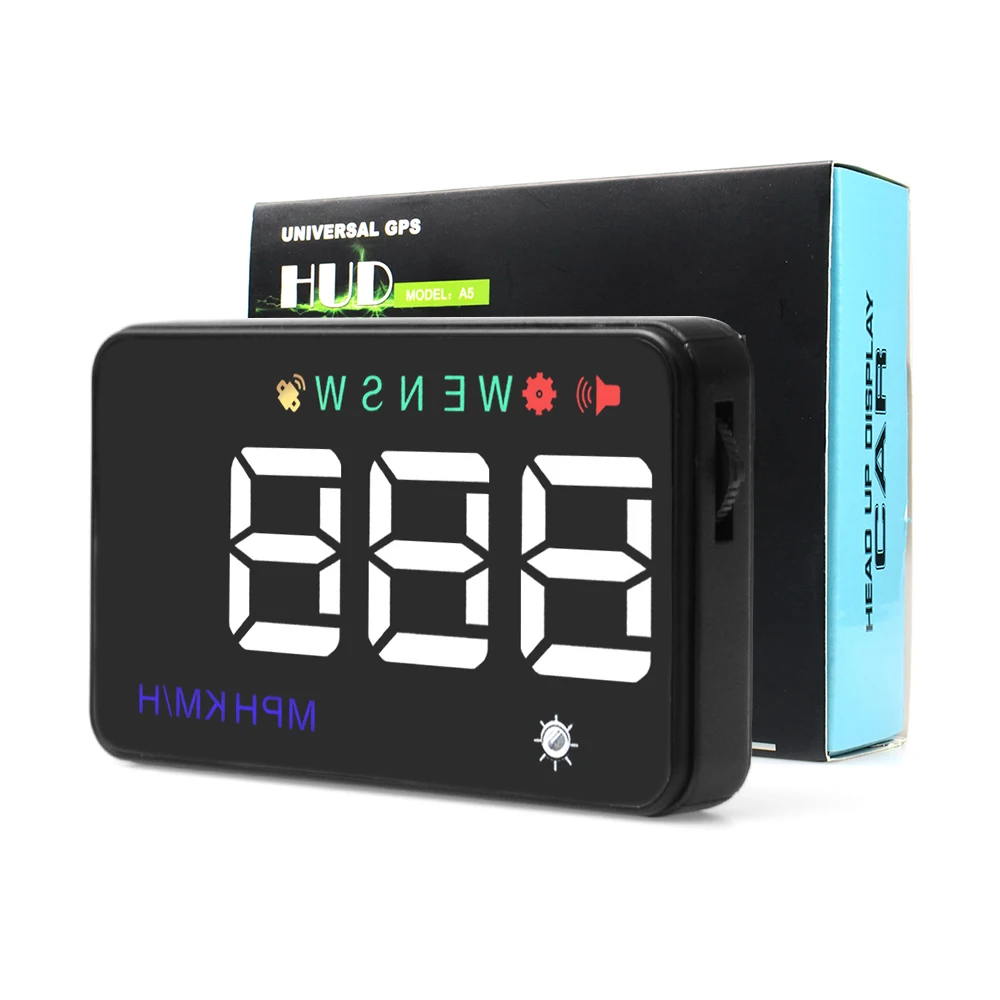 Автомобильный проектор на лобовое стекло с GPS трекером и