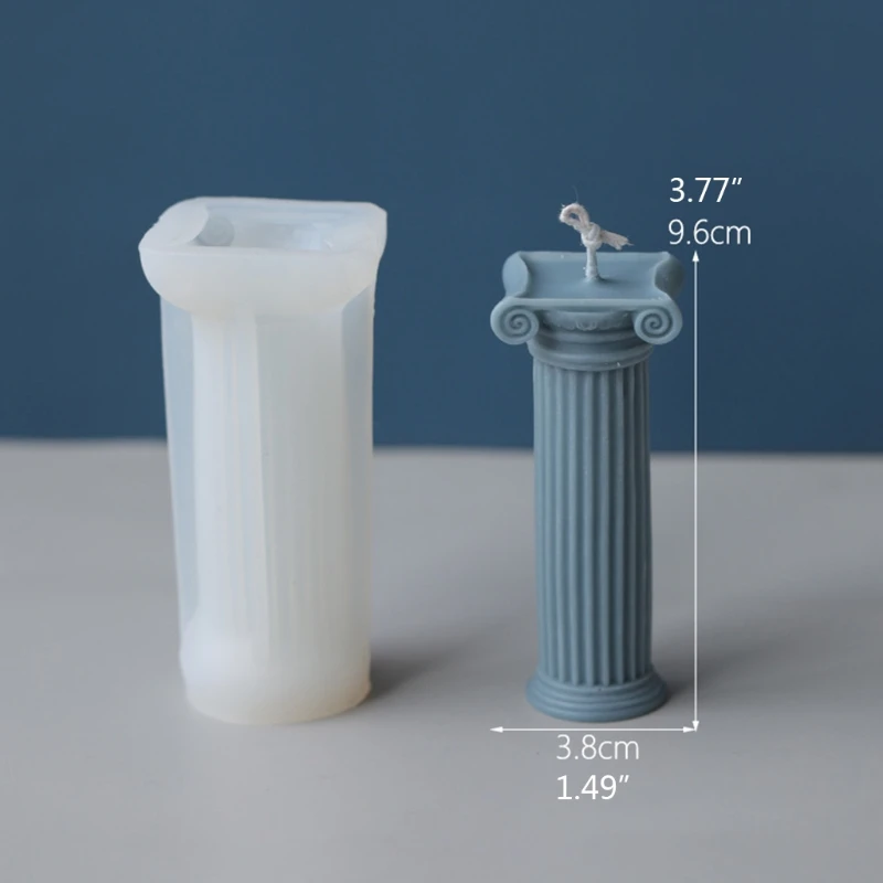

2021 New Rome Pillar Candle Mould Aromatherapy Candle Plaster Mould For Home Decoration Mar-15