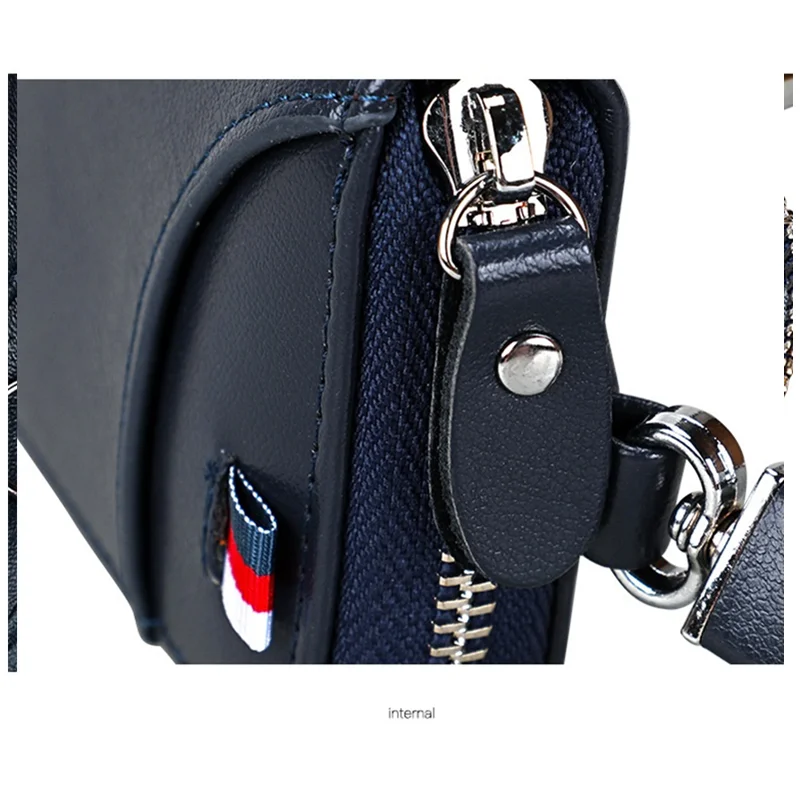 Мужские и женские бумажники для ключей из натуральной кожи держатель ID-карты