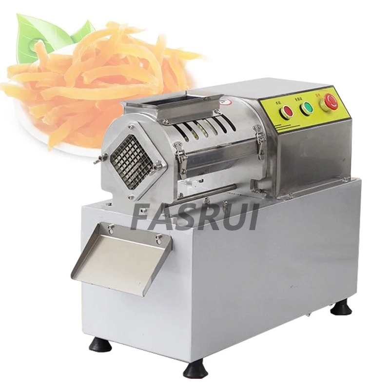 

Commercial Electric Shredder Cutter Fruit Slicer Grater Melons Potato Strip Type Fruit Vegetable Strip Cutting Machine