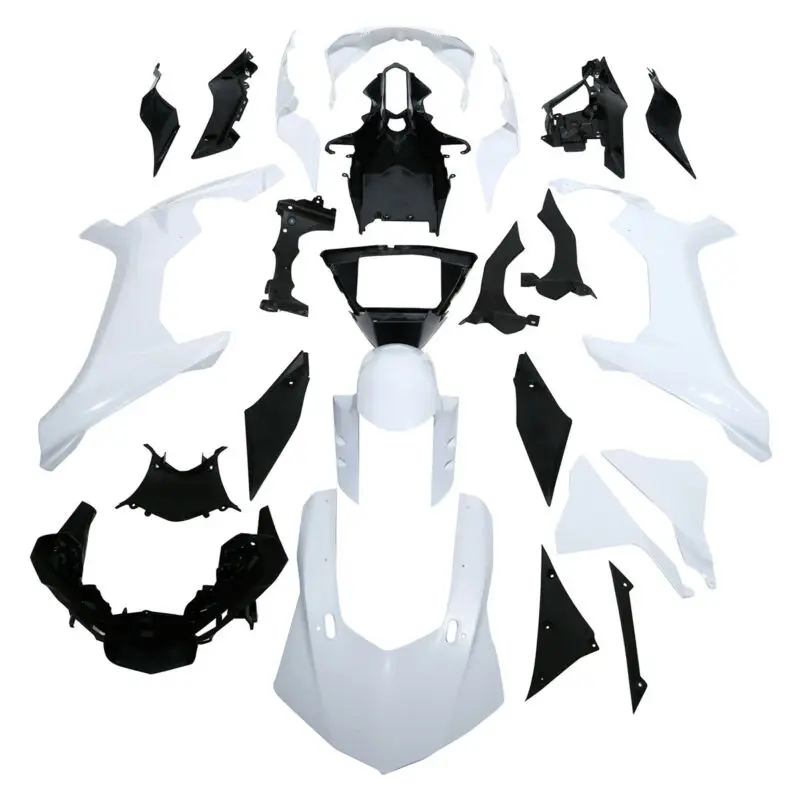 

Motorcycle Unpainted White Fairing Bodywork Set For Yamaha YZF R1 YZF-R1 2015-2019 2018