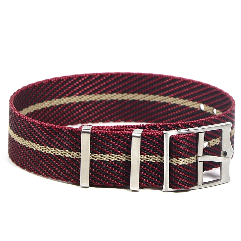 Премиум класса НАТО зулу ремешок для часов 20 мм/22 мм Замена нейлоновый наручных