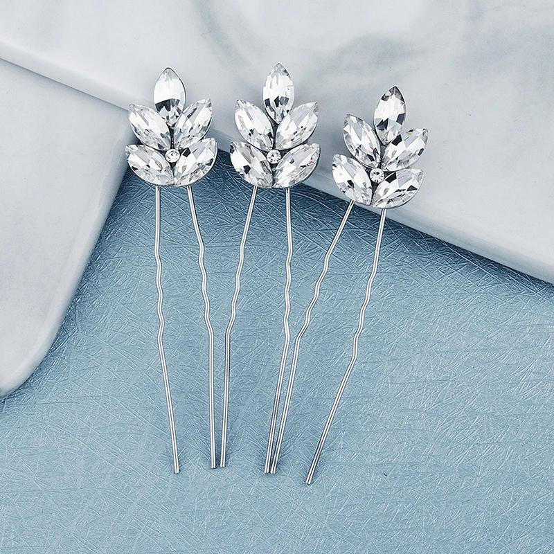 

Vintage Hair Clip Branch Leaves Hair Barrette Stick Hairpin Hair Styling Accessories For Women Girls Side Clip U-shaped Pin