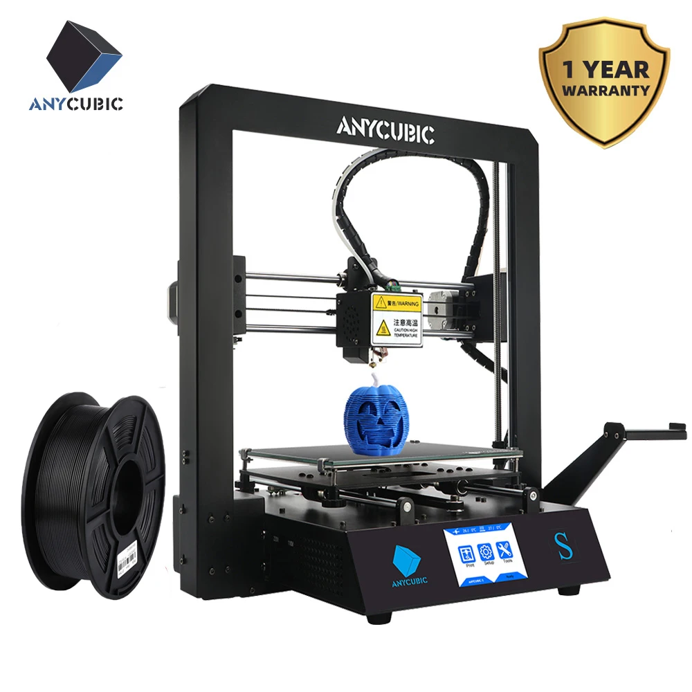 ANYCUBIC Mega S новейший 3D принтер большого размера высокого качества экструдер TFT