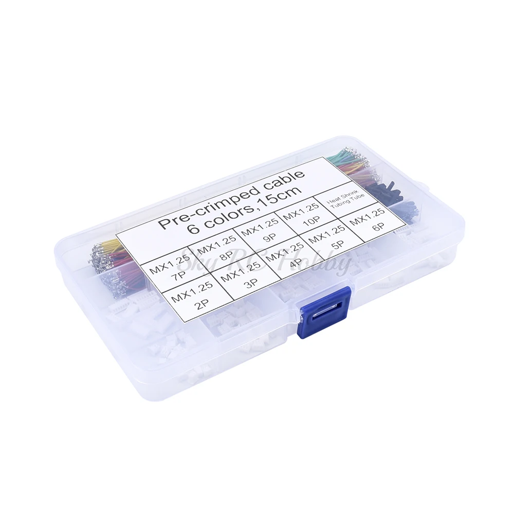 Предварительно обжимные кабели 15 см и разъемы MX 1 25 мм для Pixhawk APM2.6 APM2.8 Runcam Camera