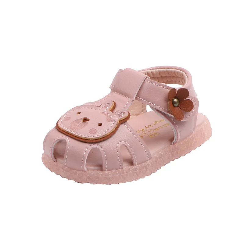 Детская летняя обувь для новорожденных младенцев девочек мальчиков мягкие женские нескользящие кроссовки с кроликом полосатые с бантом ... от AliExpress WW