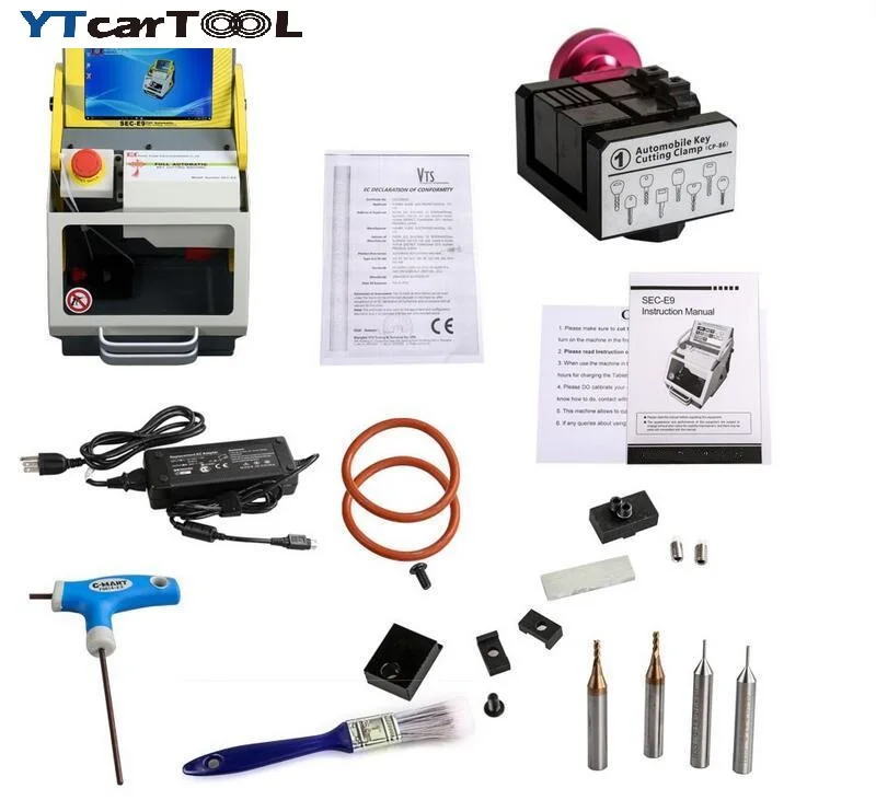 Ключ машина для резки SEC-E9 портативный смарт-дублированный Автомобильный ключ