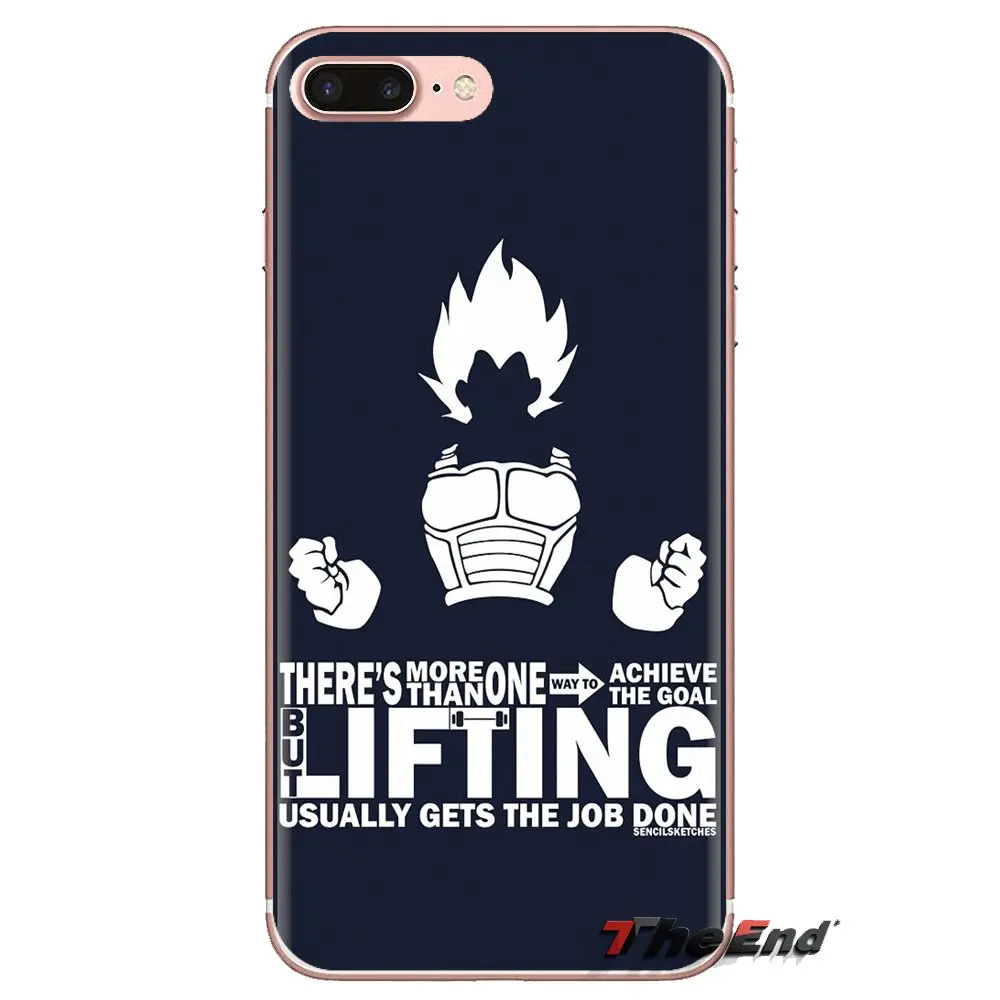 Phone Shell Covers For Samsung Galaxy S3 S4 S5 Mini S6 S7 Edge S8 S9 S10 Plus Note 3 4 5 8 9 Dragon Ball Z training to beat guko |