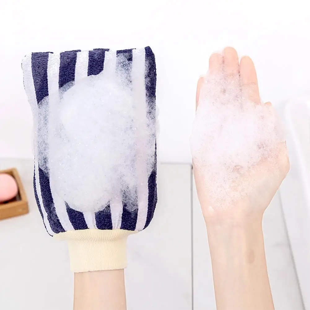 

1 шт., отшелушивающие двусторонние перчатки в Вертикальную Полоску