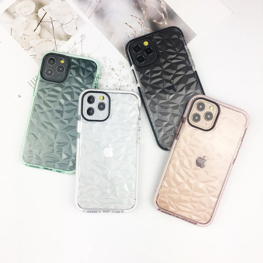 3D Алмазный Узор мобильный чехол для телефона iPhone 1111Pro Max X XR XS 6S 7 8 Plus Мягкий ТПУ