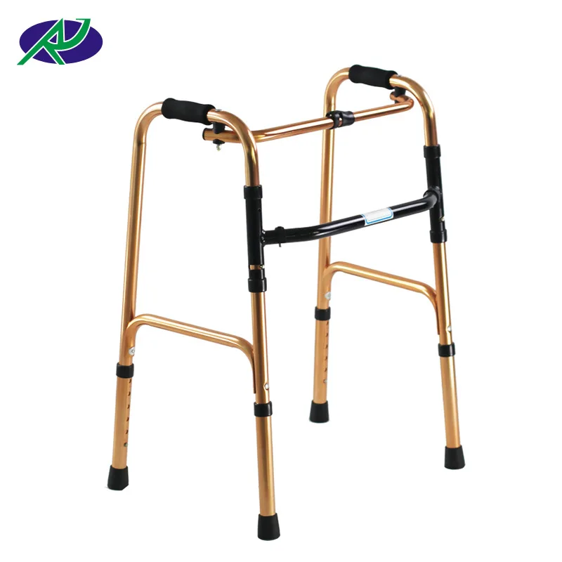 

Портативная складная прогулочная конструкция с четырьмя ногами для людей с ограниченными возможностями и пожилыми людьми
