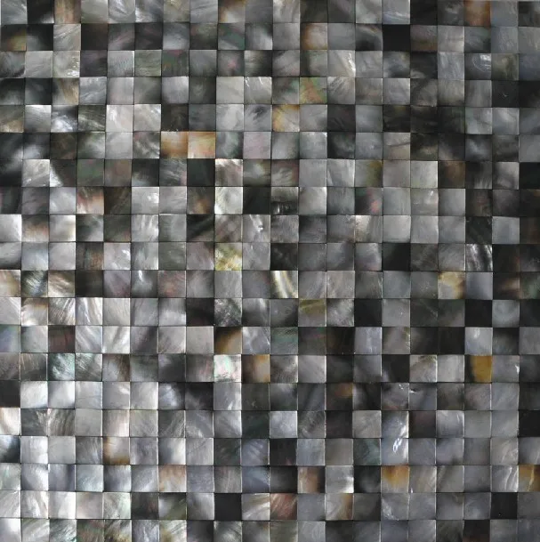 

2mm Thickness Groutless Seamless Black Butterfly Shell Mosaic Mother Of Pearl Kitchen Bathroom Wall Backsplash Tile MOP036