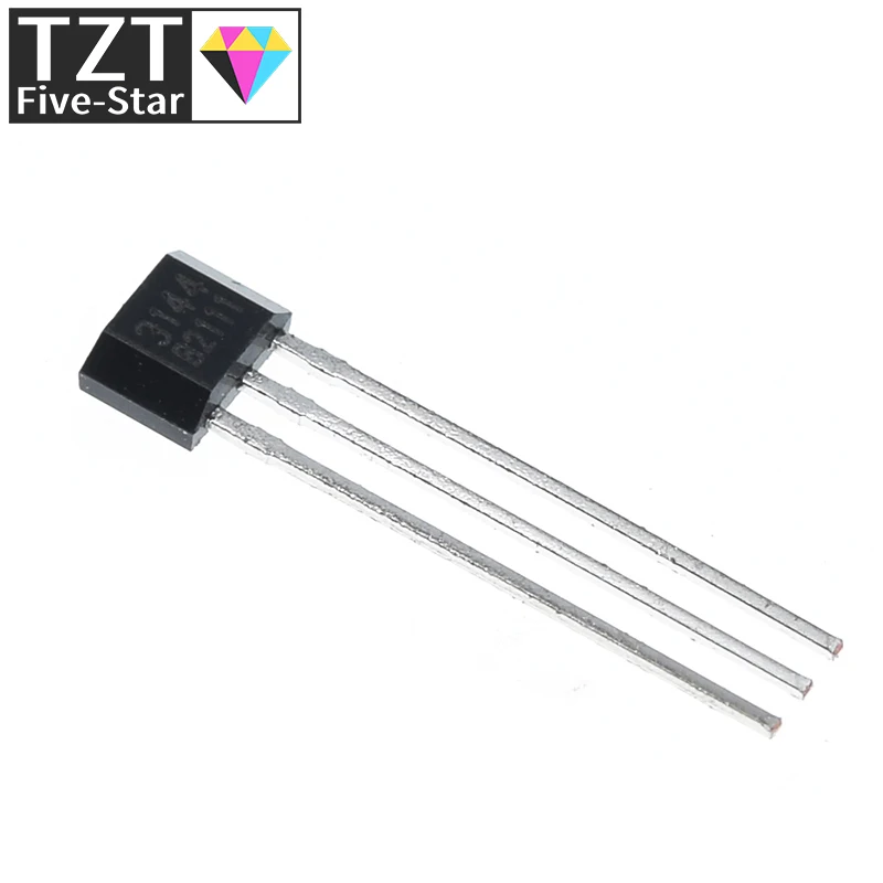 10pcs A3144 OH3144 Y3144 Hall Effect Sensor Brushless Electric Motor TO-92UA A3144EUA |