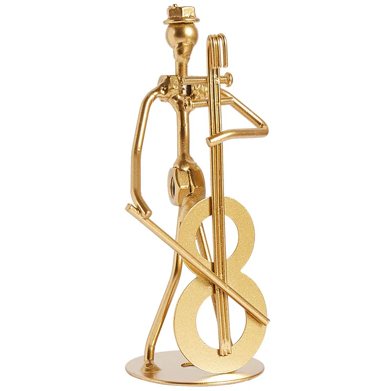 

Modern light luxury creative music small iron decoration desk living room desktop fashion home crafts decoration