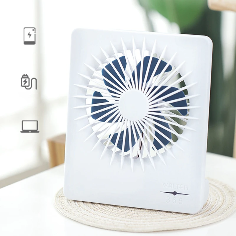 Увлажняющий Настольный портативный USB вентилятор с клипсой перезаряжаемый