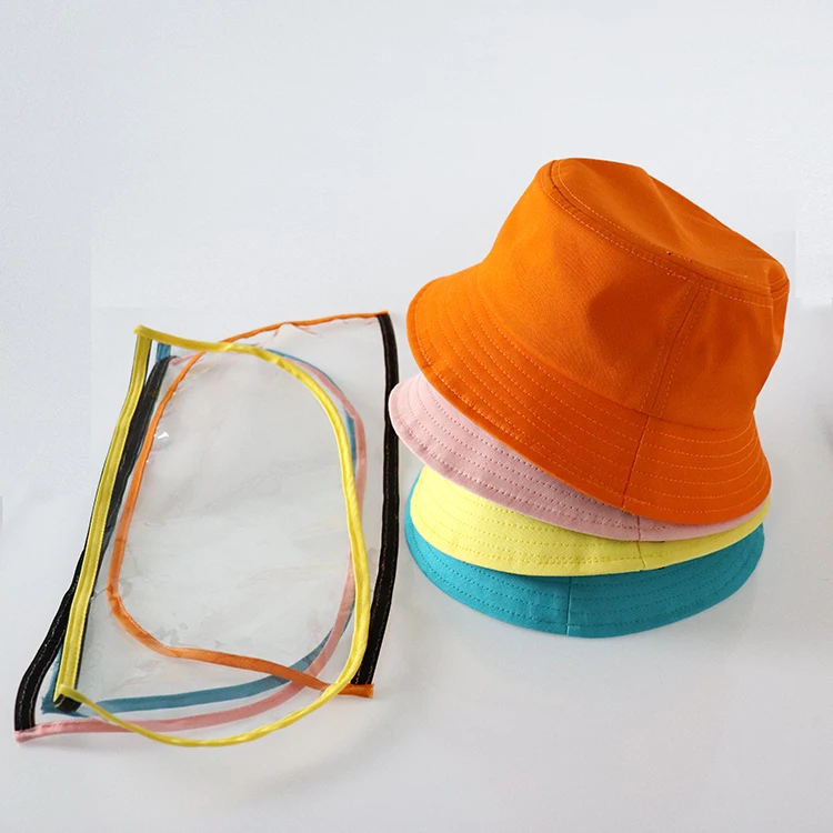 

Kids Child Anti-UV Sun sport Bucket Hat wide brim hats Smiling Embroidery Fisherman caps Christmas Gift