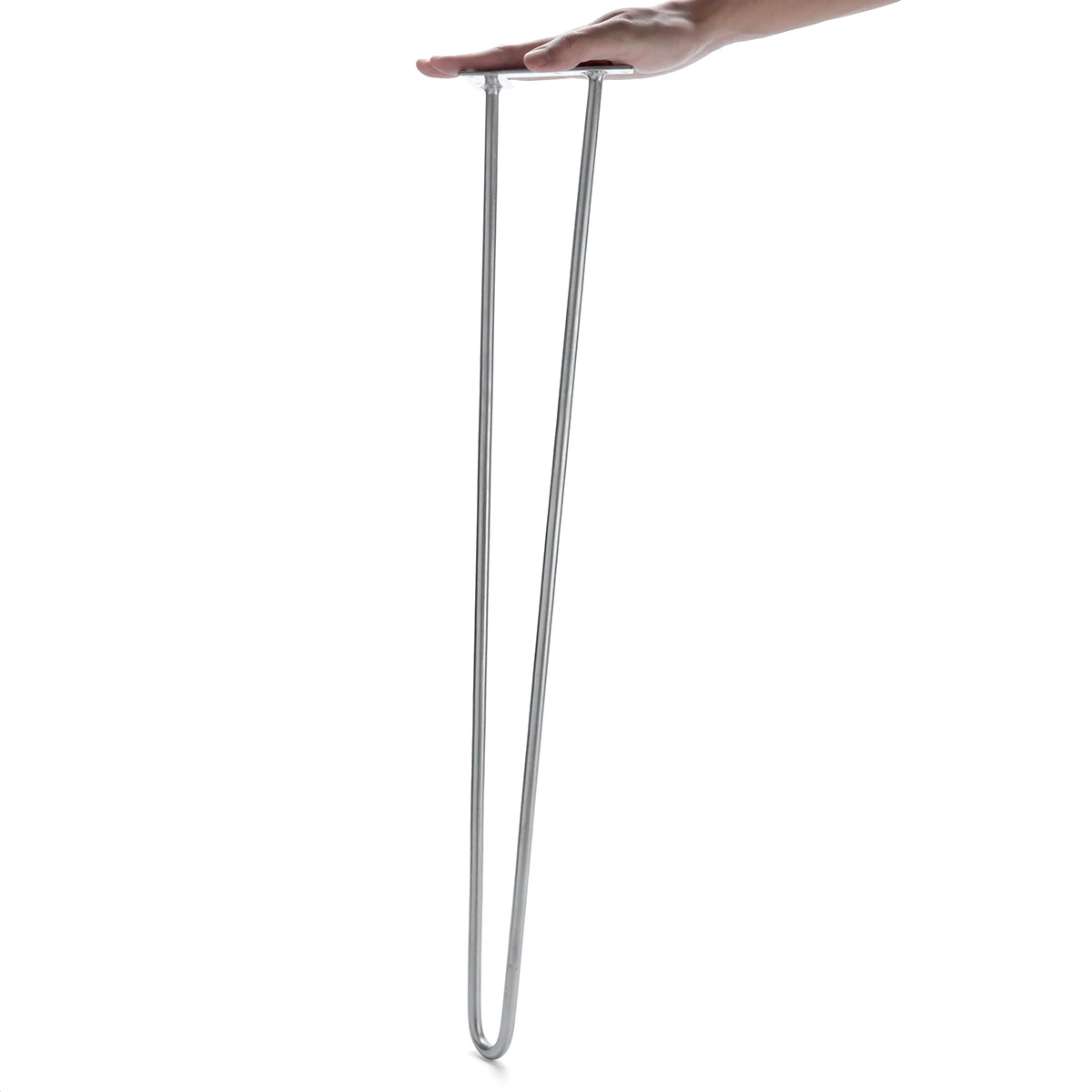 

4pcs 28 Inch Table Desk Legs Metal Hairpin Legs Home Furniture Accessories Modern Simplicity Furniture Legs Floor Protection Mat