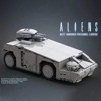 movie ideas moc building blocks military series m577 apc armored vehicles creator assembles model diy brick childrens toys gift
