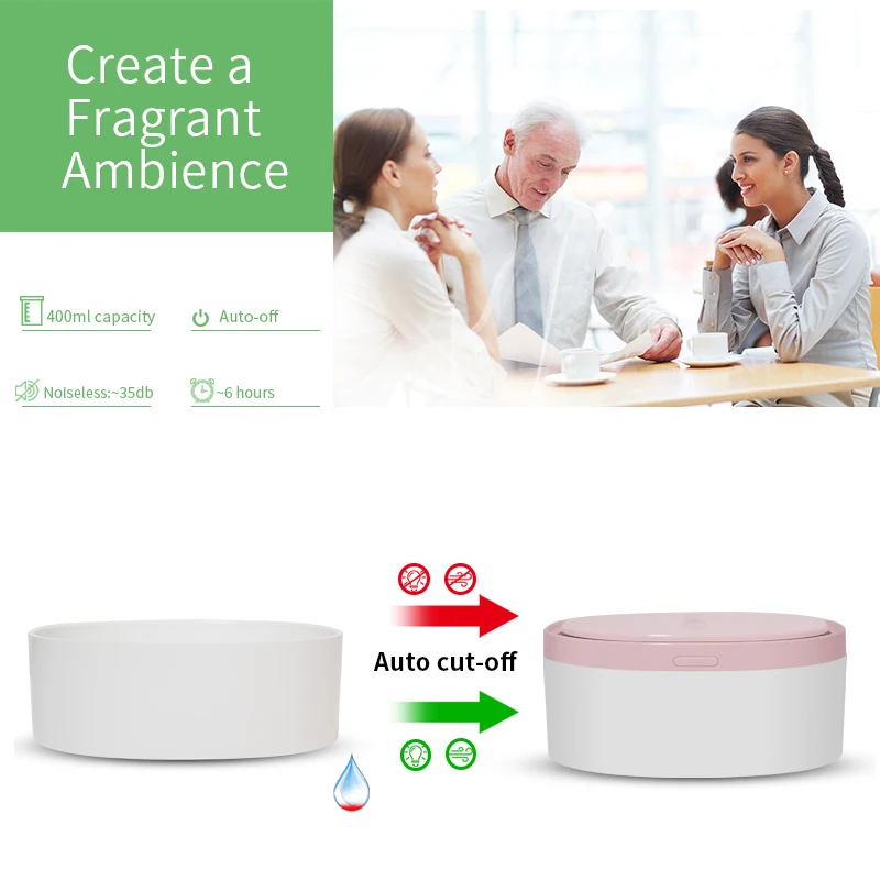 300 мл USB увлажнитель воздуха ароматерапия диффузор мини Ультразвуковой