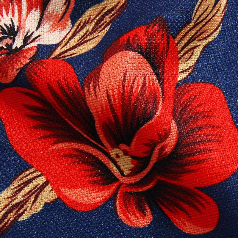 

Abaroker Women's Dresses Fashion Print Lantern Sleeve Mid-length Dress and Belt Vacation Festival Celebration 2020 Fall Winter