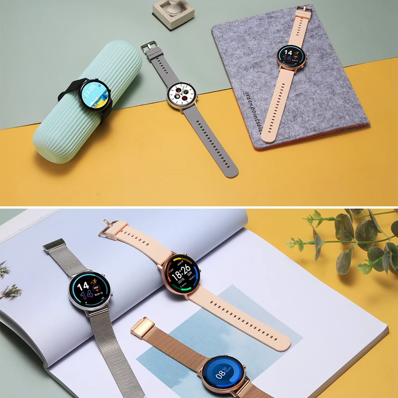 

MAFAM DT96 Smart Watch 1.3 Inch 360*360 Full Touch Screen Waterproof Sport Fitness Tracker Heart Rate Monitoring PK DT78 DT95