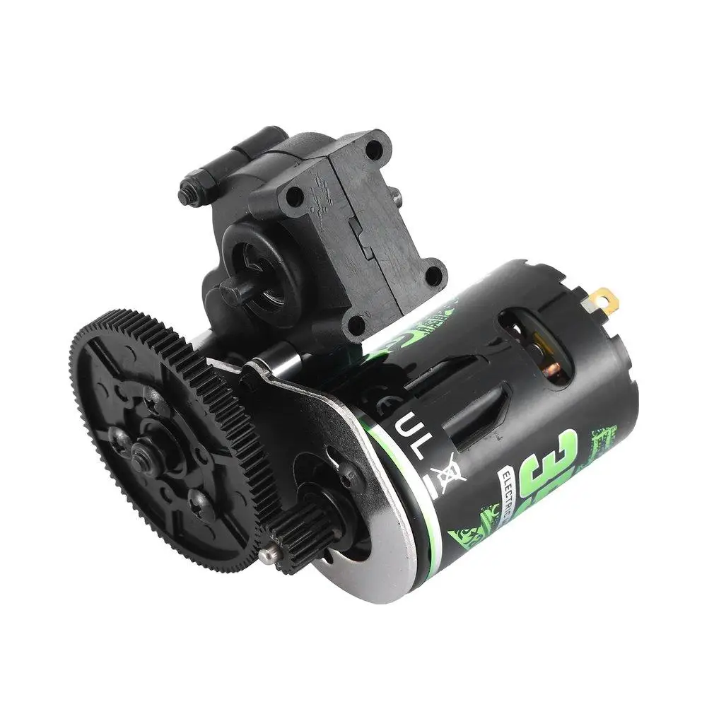 

Hsp 94180/EX86011 Gearbox With 540/35T Brushed Motor Car Model Accessories Smooth Surface Durable Motor